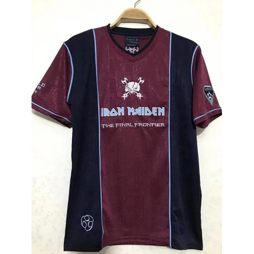 2011 West Ham #11 Iron Maiden Away Retro Soccer Jersey
