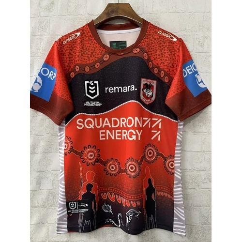 2025 St. George Dragons Rugby Jersey