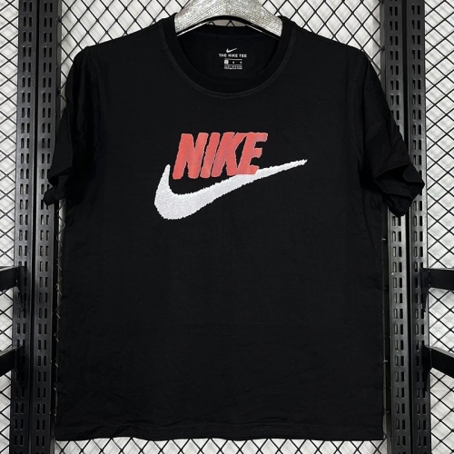 2025 T254 NK Black Pure Cotton T-shirt