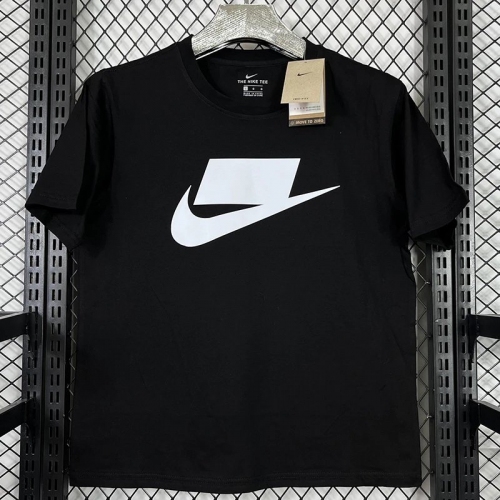 2025NK Letter Brother Black Pure Cotton T-shirt# T 238