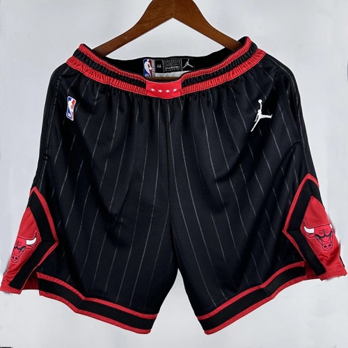 22/23 BULLS Black Top Quality NBA Pants(Trapeze Edition) 飞人版