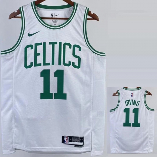 22/23 CELTICS IRVING #11 White Top Quality Hot Pressing NBA Jersey