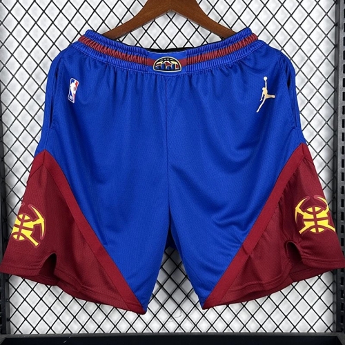 22/23 NUGGETS BlueTop Quality NBA Pants(Trapeze Edition) 飞人版