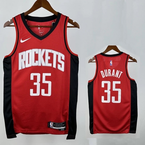 22/23 ROCKETS DUR ANT #35 Red Top Quality Hot Pressing NBA Jersey