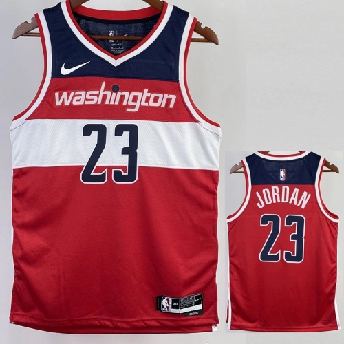 22/23 Wizards #23 Red Top Quality Hot Pressing NBA Jersey