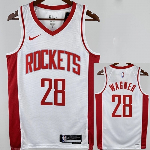 23-24 ROCKETS SENGUN #28 White City Edition Home Top Quality Hot Pressing NBA Jersey