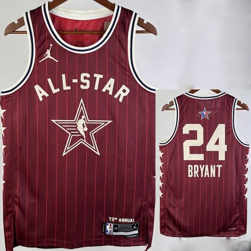 23/24 ALL-STAR BRYANT #24 Red Top Quality Hot Pressing NBA Jersey