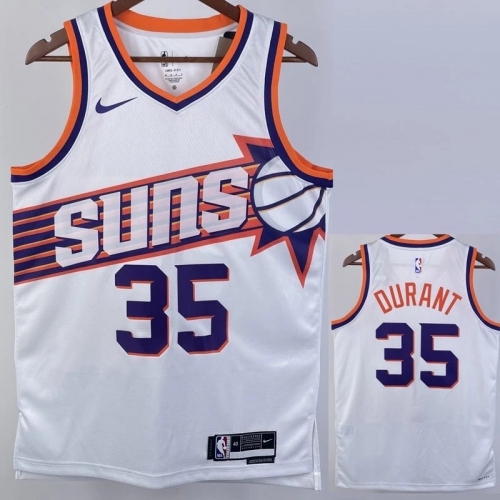 23/24 SUNS DURANT #35 White Top Quality Hot Pressing NBA Jersey