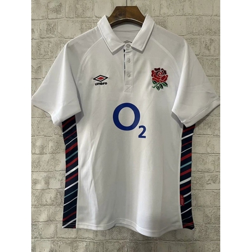 24/25 England White T-Shirts Rugby Jersey
