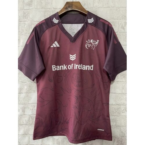 24/25 Minster City Dark Red Rugby Jersey