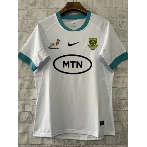 24/25 South Africa White Home Rugby Jersey
