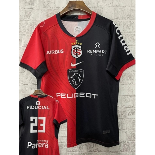 24/25 Toulouse FC #23 home Rugby Jersey