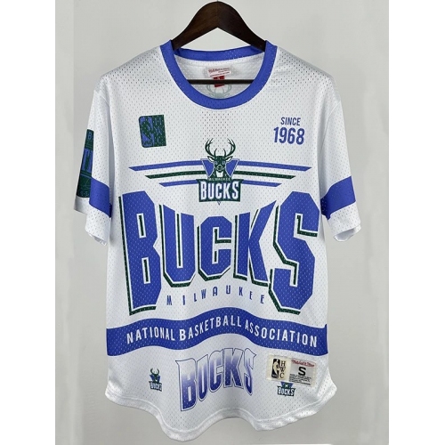 25/26 Bucks White MN Retro Edition Short Shirts