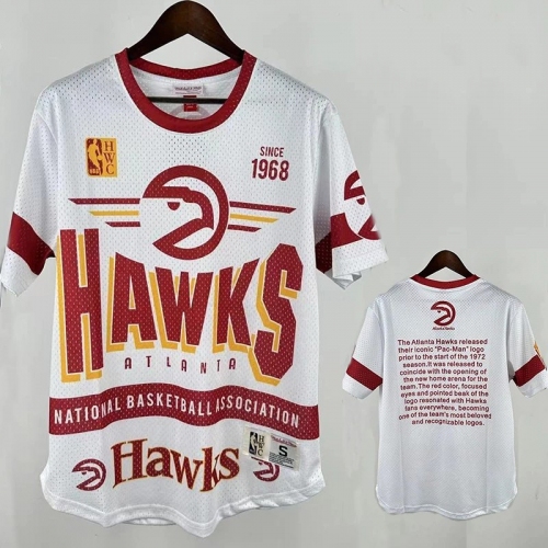 25/26 Hawks White MN Retro Edition Short Shirts