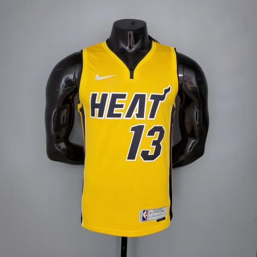 Bam Adebayo Miami Heat Bonus Edition Swingman Jersey Yellow