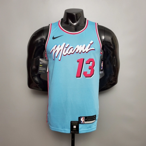 Bam Adebayo Miami Heat Swingman Jersey Blue