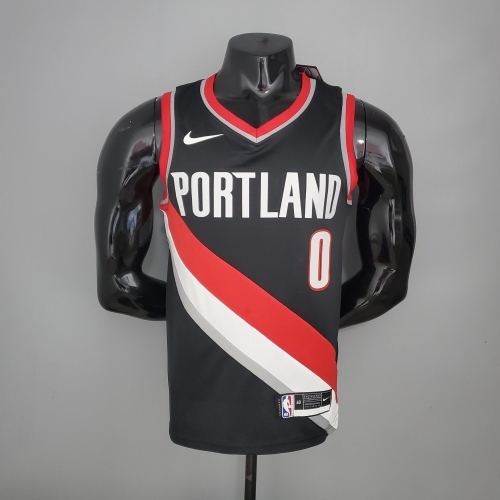 Damian Lillard Portland Trail Blazers Swingman Jersey Black