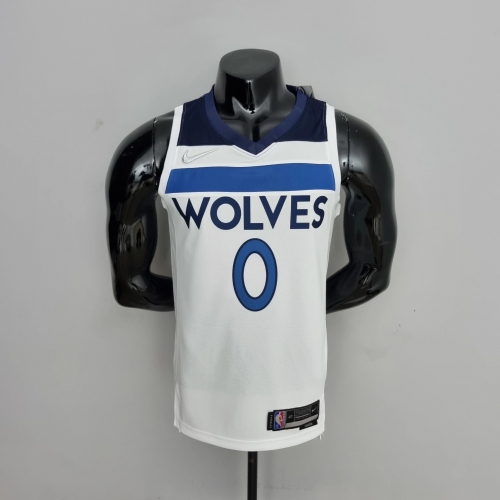 D'Angelo Russell Minnesota Timberwolves 75th Anniversary 2022 Swingman Jersey White