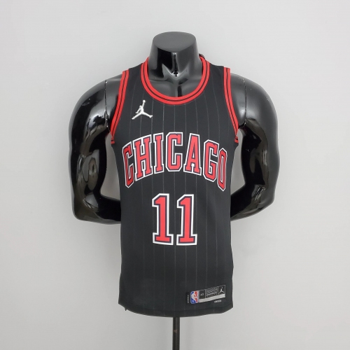DeMar DeRozan Chicago Bulls 75th Anniversary Swingman Jersey Flyers Black