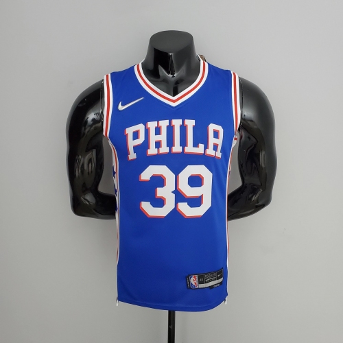 Dwight Howard Philadelphia 76ers 75th Anniversary Swingman Jersey Blue