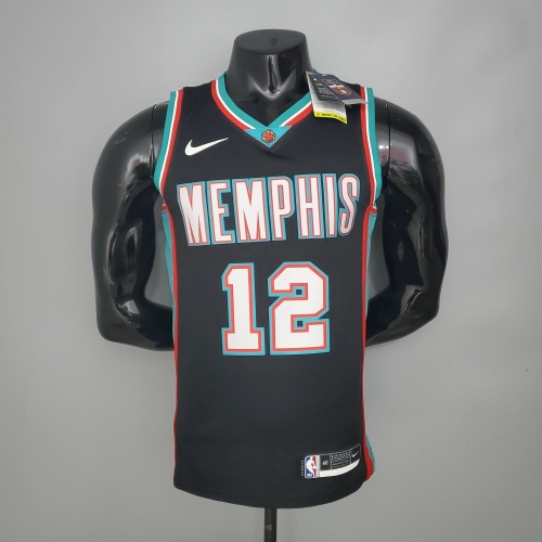 Ja Morant Memphis Grizzlies Swingman Jersey Retro Black
