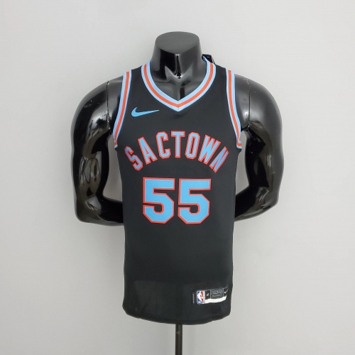 Jason Williams Sacramento Kings City Edition Swingman Jersey Black