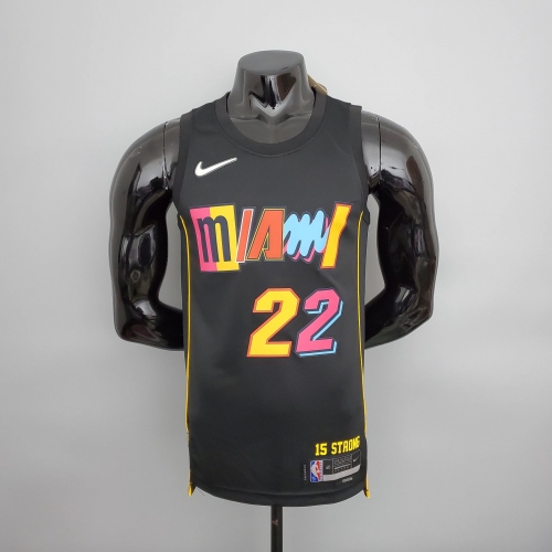 Jimmy Butler Miami Heat 2022 City Edition Swingman Jersey Black