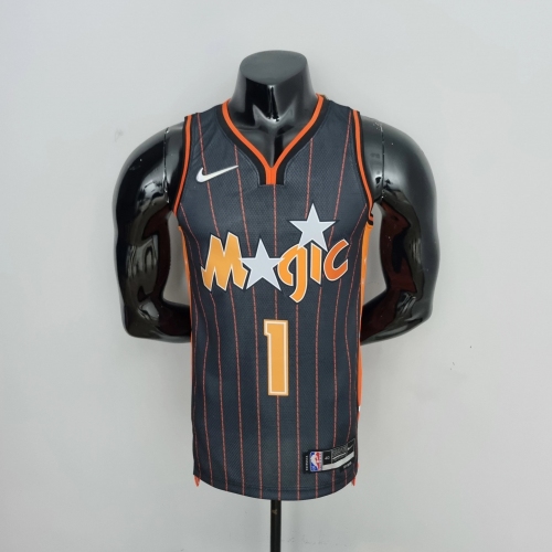 Jonathan Isaac Orlando Magic 2022 City Edition Swingman Jersey Black