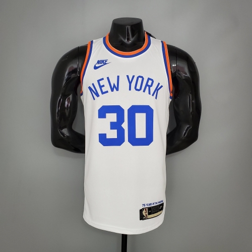 Julius Randle New York Knicks 75th Anniversary Swingman Jersey White