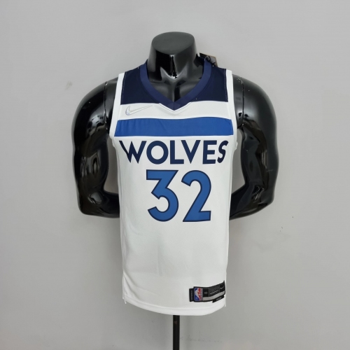 Karl-Anthony Towns Minnesota Timberwolves 75th Anniversary 2022 Swingman Jersey White