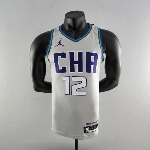 Kelly Oubre Jr. Charlotte Hornets Swingman Jersey Grey 2019