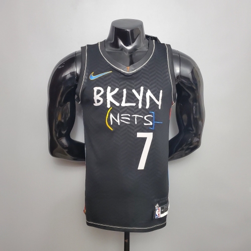 Kevin Durant Brooklyn Nets City Edition Swingman Jersey Black