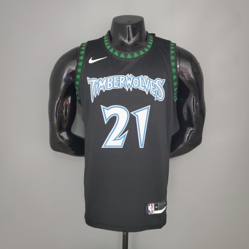 Kevin Garnett Minnesota Timberwolves 2018 Retro Swingman Jersey Black