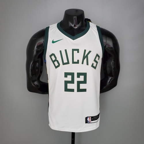 Khris Middleton Milwaukee Bucks Swingman Jersey White
