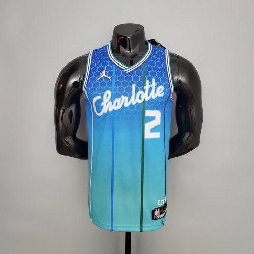 LaMelo Ball Charlotte Hornets 2022 City Edition Swingman Jersey Blue