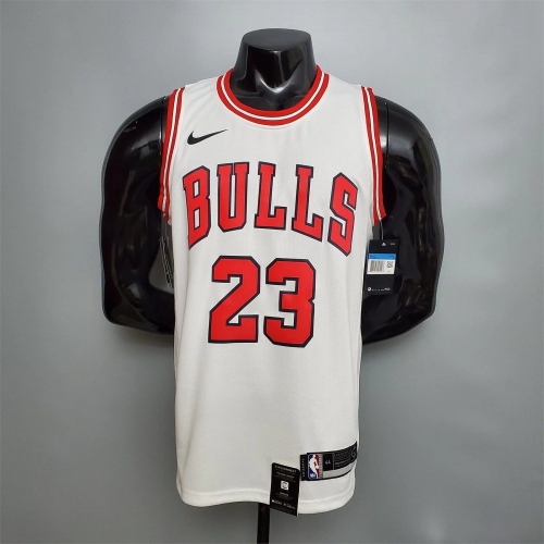 Michael Chicago Bulls 75th Anniversary Swingman Jersey White