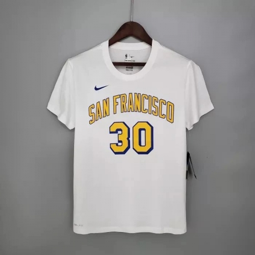 Stephen Curry Golden State Warriors Casual T-shirt White