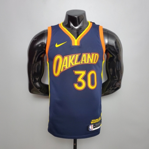 Stephen Curry Golden State Warriors City Edition Swingman Jersey Royal Blue