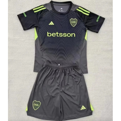 2025/2026 Boca Juniors Goalkeeper Suit Black Football Shirt