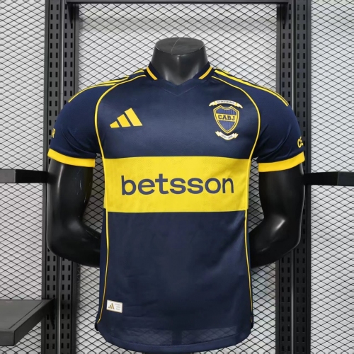 2025/2026 Player Version Boca Juniors Home Football Shirt