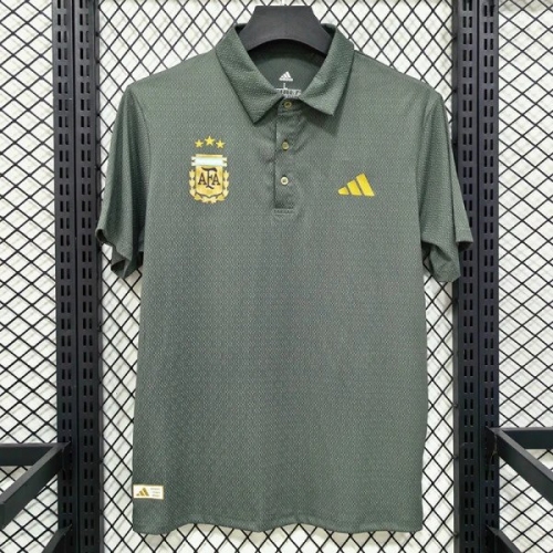 2026 Argentina AD Light Green Men's T-shirt Top