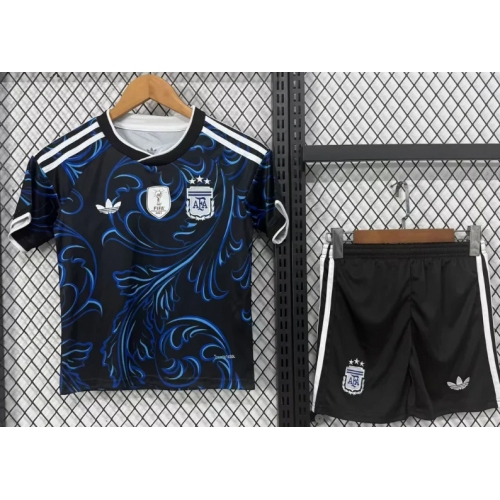 2026 Argentina Away Soccer Jersey Kids Size