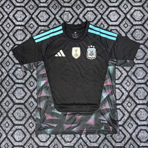 2026 Argentina Goalkeeper Black Soccer Jersey