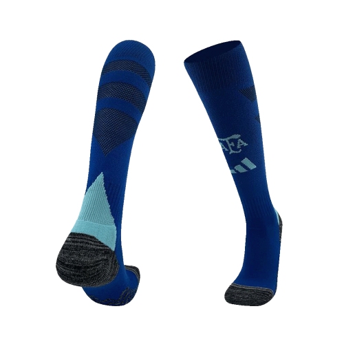 Argentina Away Soccer Socks Kids