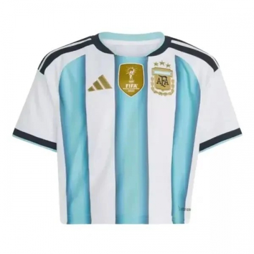 Argentina Crop Top Home Jersey World Cup 2026