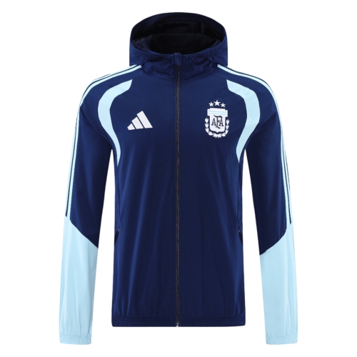 Argentina Hoodie Jacket 2026-Navy