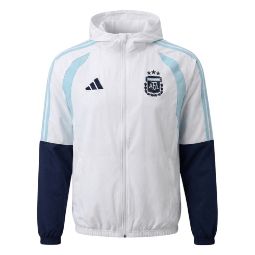 Argentina Hoodie Jacket 2026-White