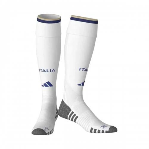 Argentina Italy Home Soccer Socks-White 2026