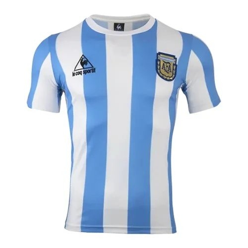 Argentina Retro Jersey Home World Cup 1986