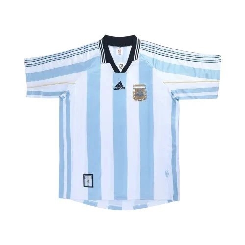 Argentina Retro Jersey Home World Cup 1998